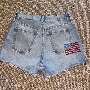 5/$25 American Flag Shorts